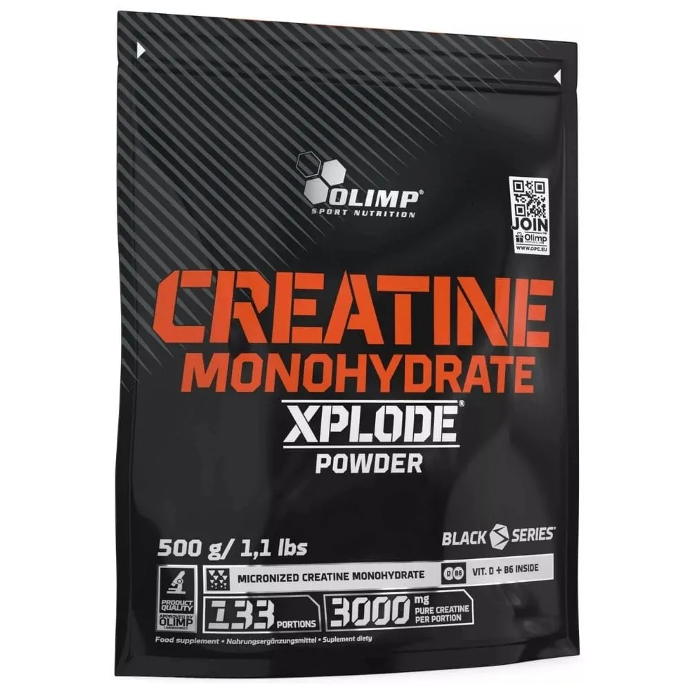 Olimp Creatina monohidrato Xplode en polvo, Naranja - 500 g