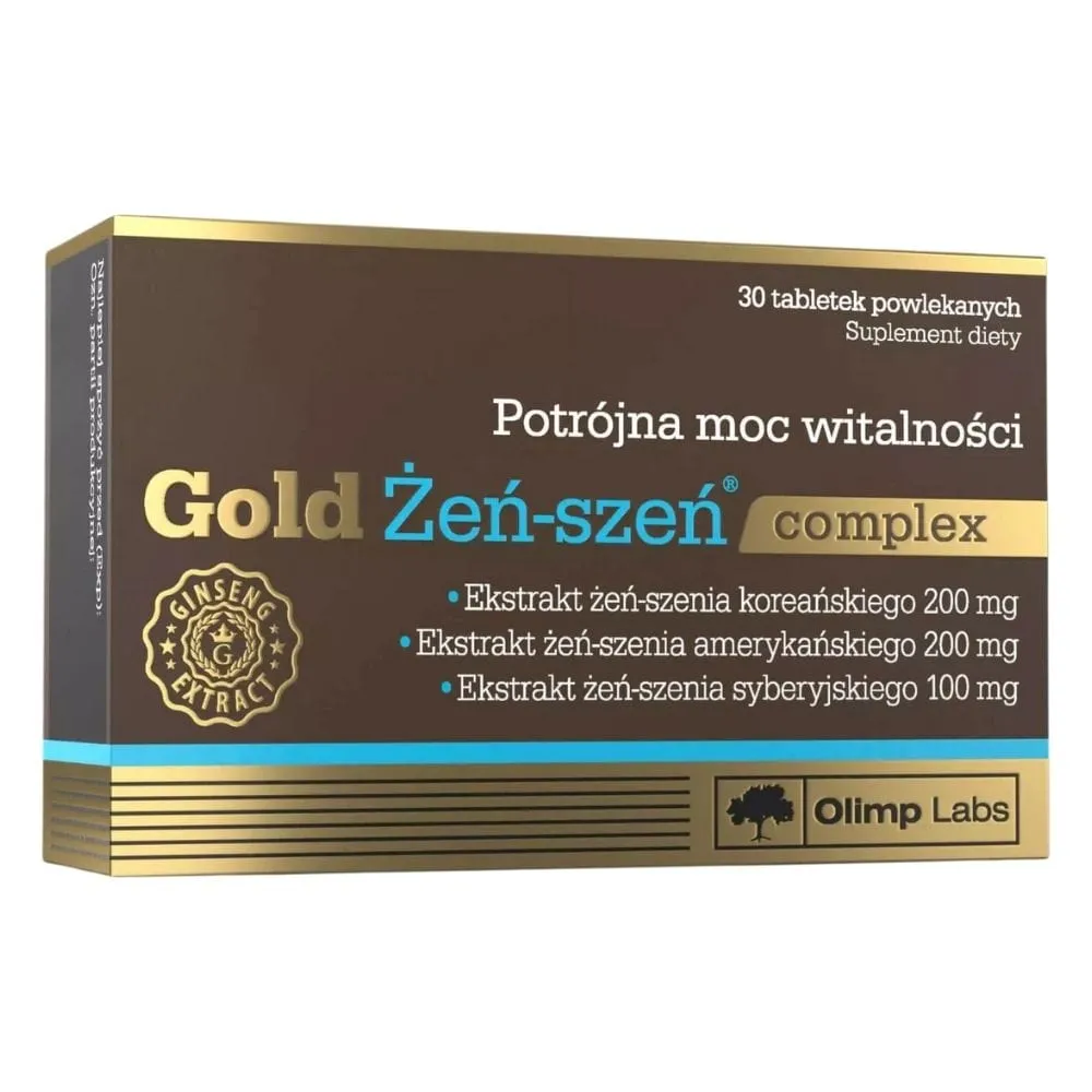 Olimp Complejo de Ginseng de Oro - 30 Tabletas
