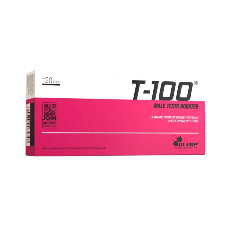 Olimp T-100 Male Testo Booster Mega Caps - 120 Cápsulas