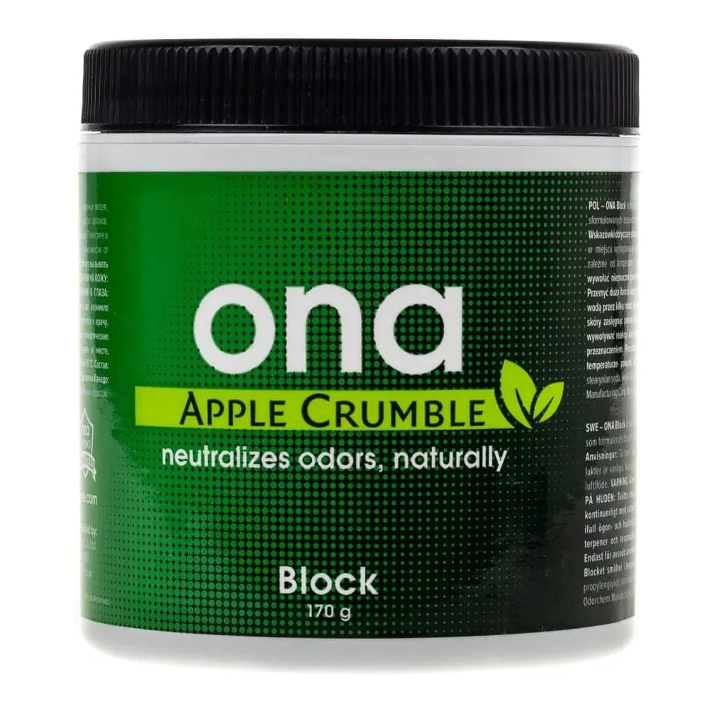 ONA Block Neutralizador de Olores Crumble de Manzana - 170 g