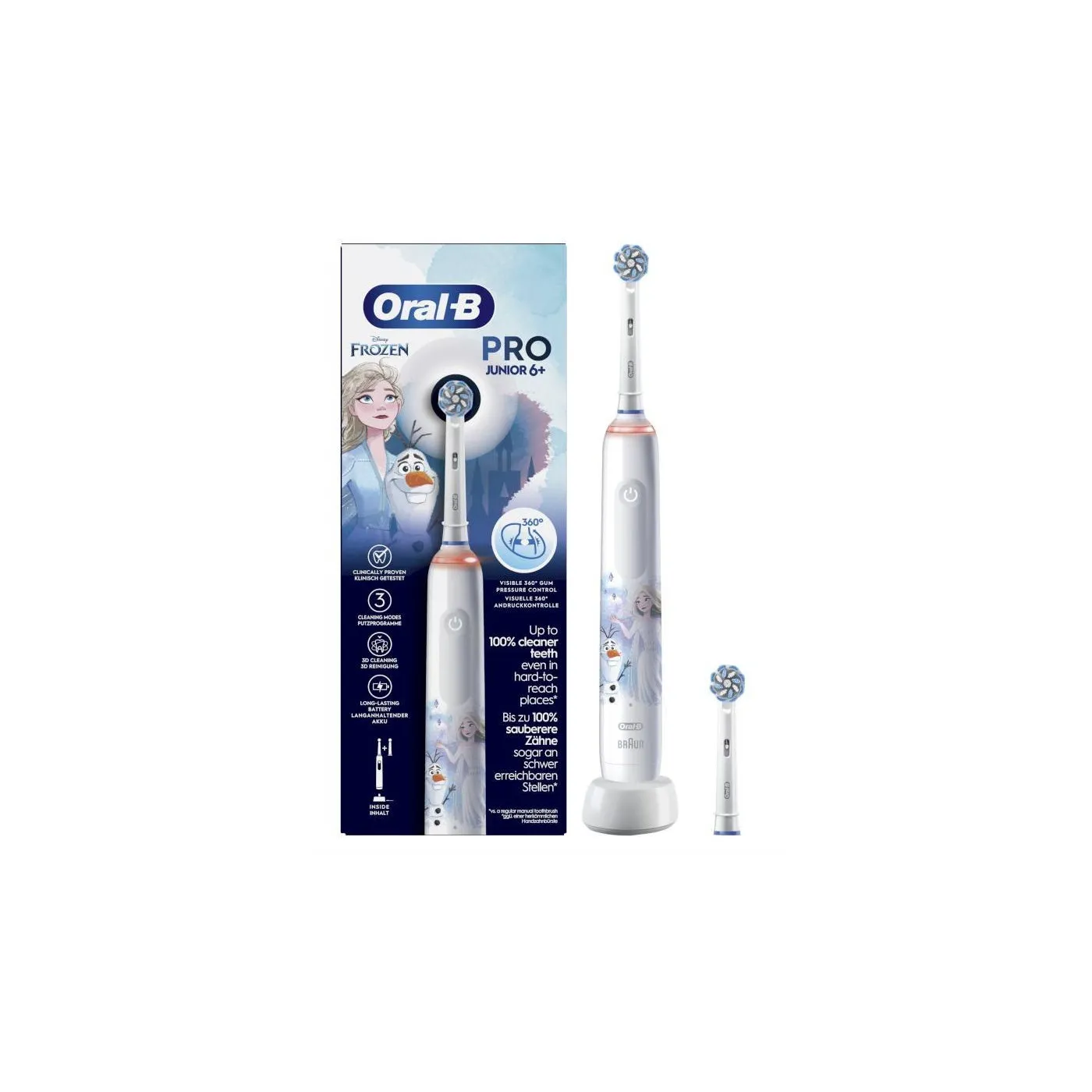 Oral B Cepillo Electrico Pro 3 Junior 6+ Frozen