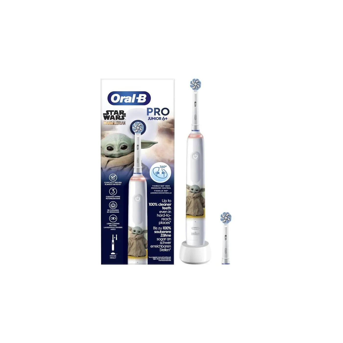 Oral B Cepillo Electrico Pro 3 Junior 6+ Star Wa