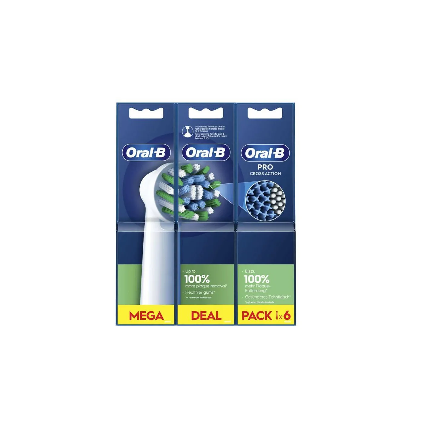 Oral B Recambio Cepillo Cross Action 6 Cabezales