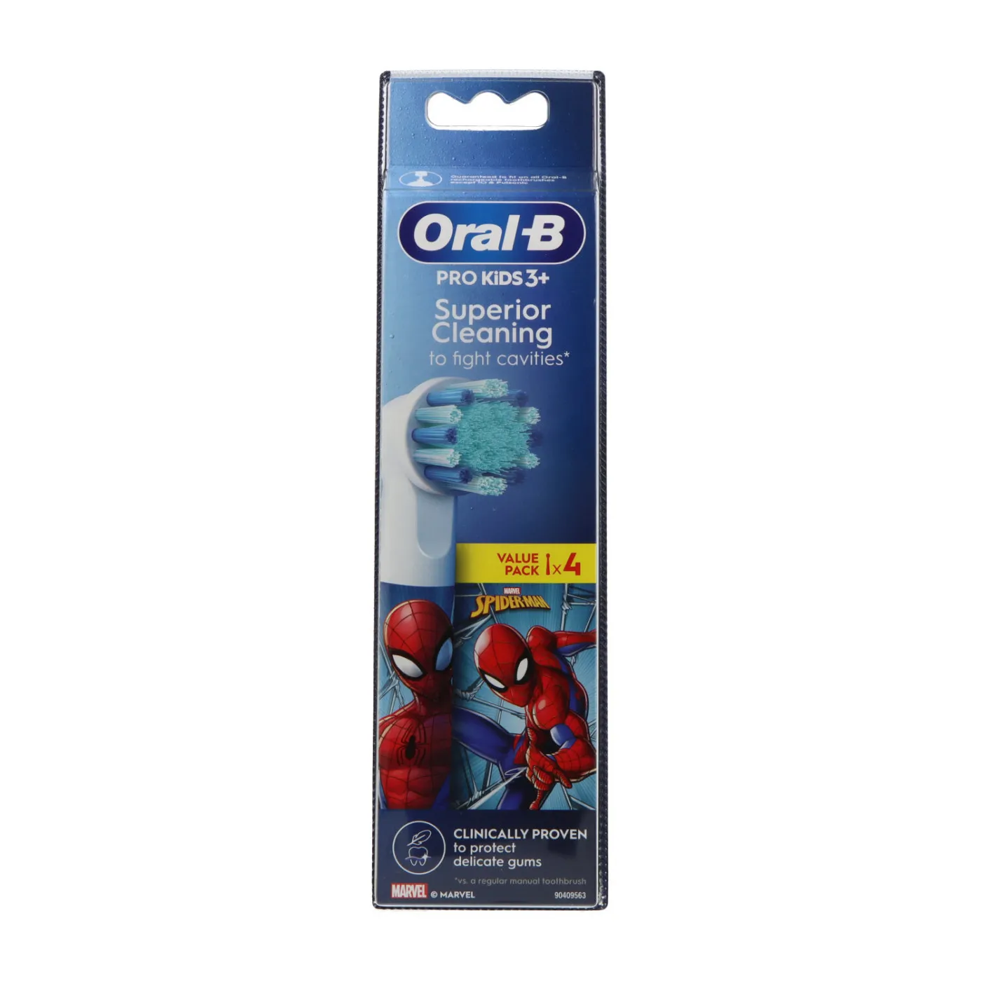 Oral B Recambio Cepillo Spiderman 4 Uds