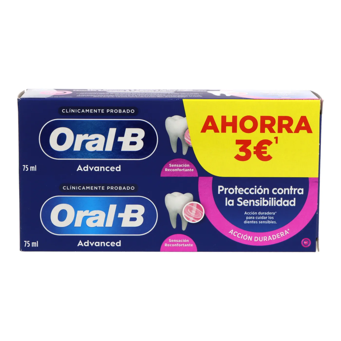 Oral B Sensibilidad Y Encias Calm 2x75 ml Promo