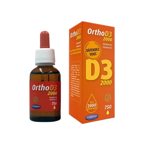 Vitamina D3 2000UI-750 gotas-Orthonat
