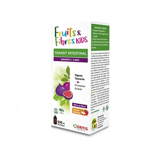 Jarabe Infantil Frutas y Fibras - 250 ml-Ortis