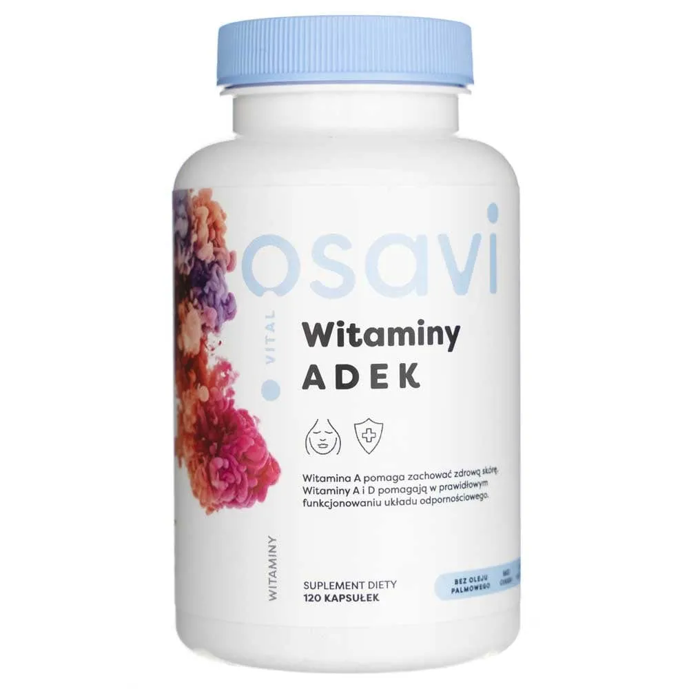 Osavi ADEK Vitaminas - 120 Cápsulas