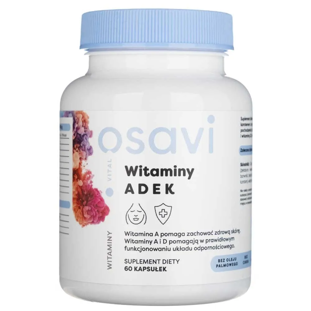 Osavi Adek Vitaminas - 60 Cápsulas blandas