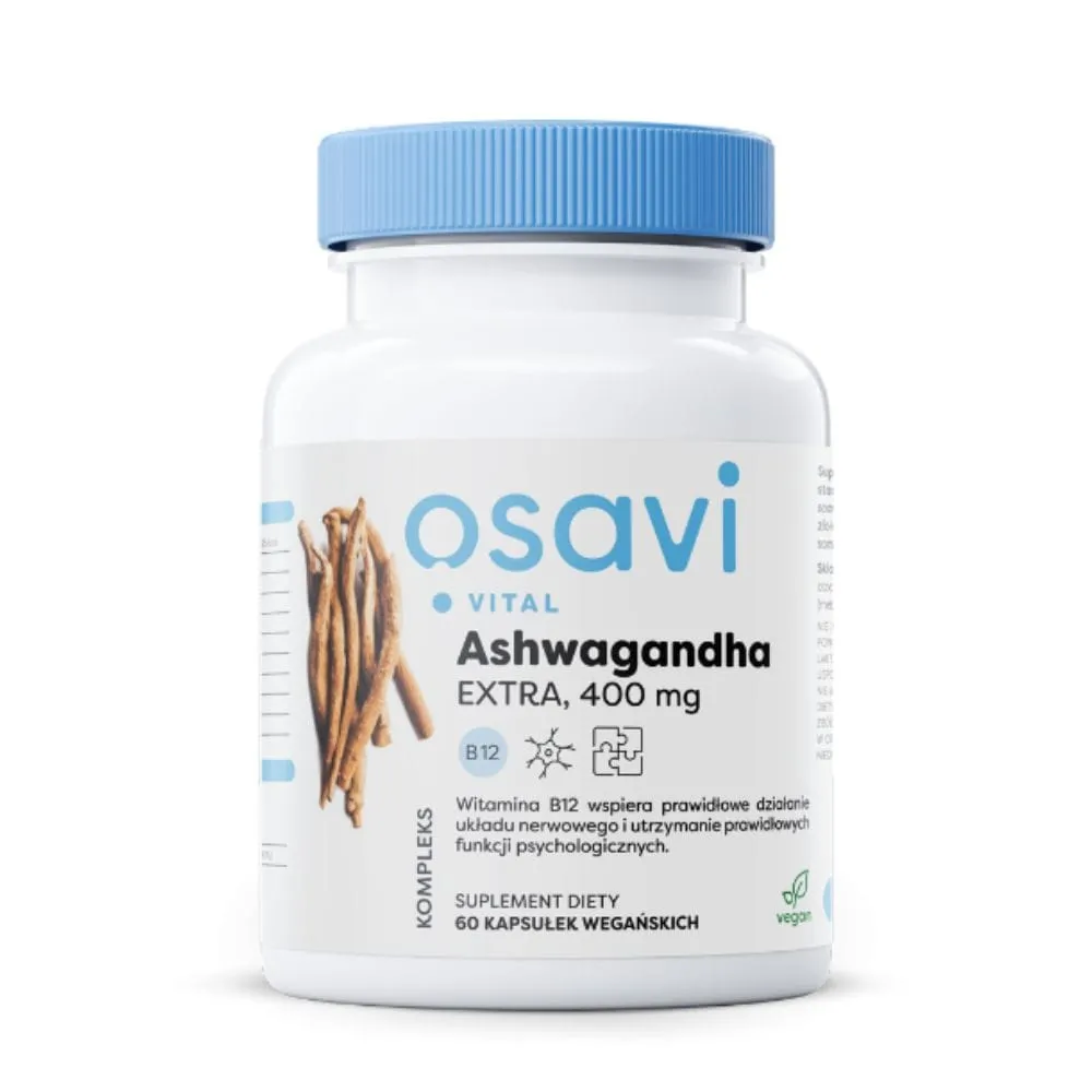 Osavi Ashwagandha Extra 400 mg - 60 Cápsulas Vegetales
