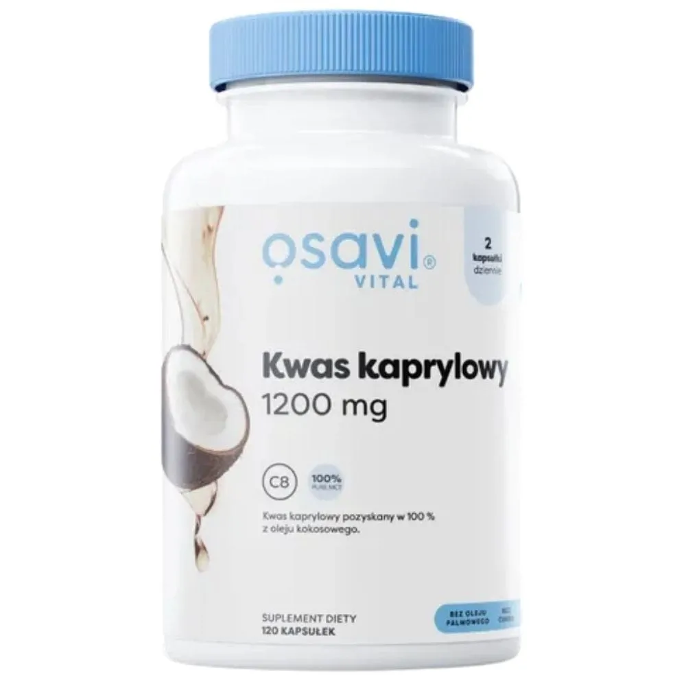 Osavi Ácido Caprílico 1200 mg - 120 Cápsulas