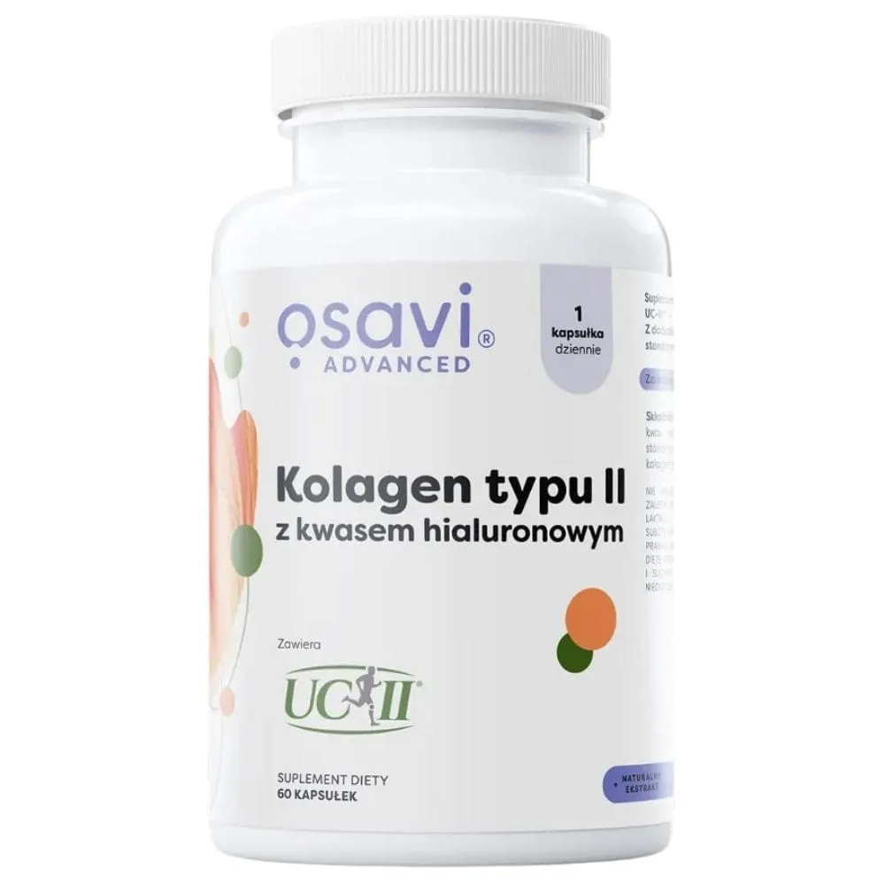 Osavi Colágeno tipo II (UC-II ®) con Ácido Hialurónico - 60 Cápsulas