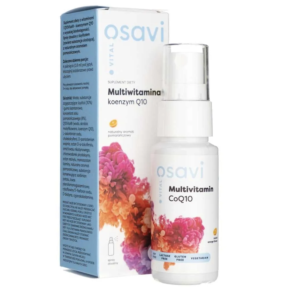 Osavi Multivitamínico con Coenzima Q10 Spray (Naranja) - 25 ml