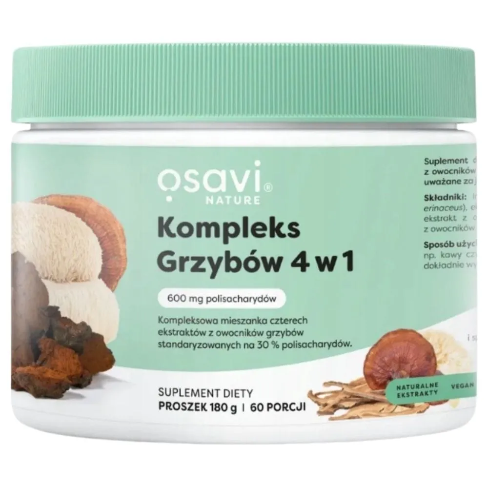 Osavi Complejo de Setas 4 en 1 Polvo - 180 g