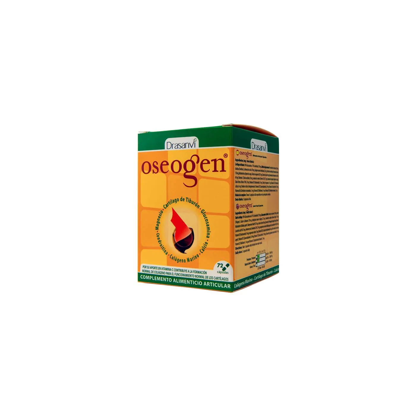 Oseogen Alimento Articular 72 Capsulas Drasanvi