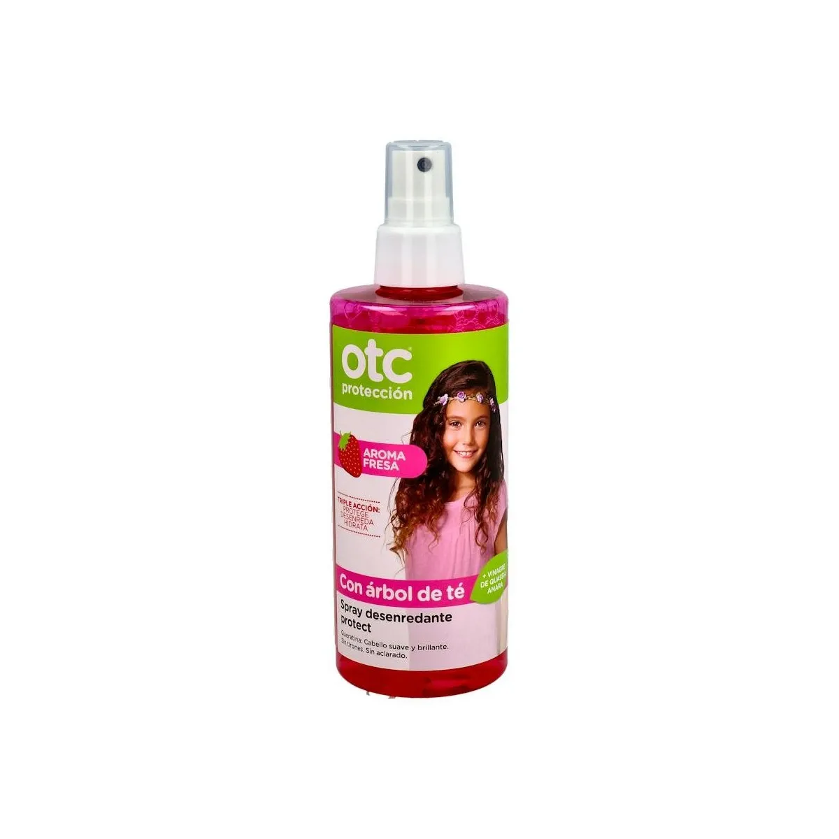 Otc Antipiojos Spray Desenredante Protect Aroma Fresa 250 Ml