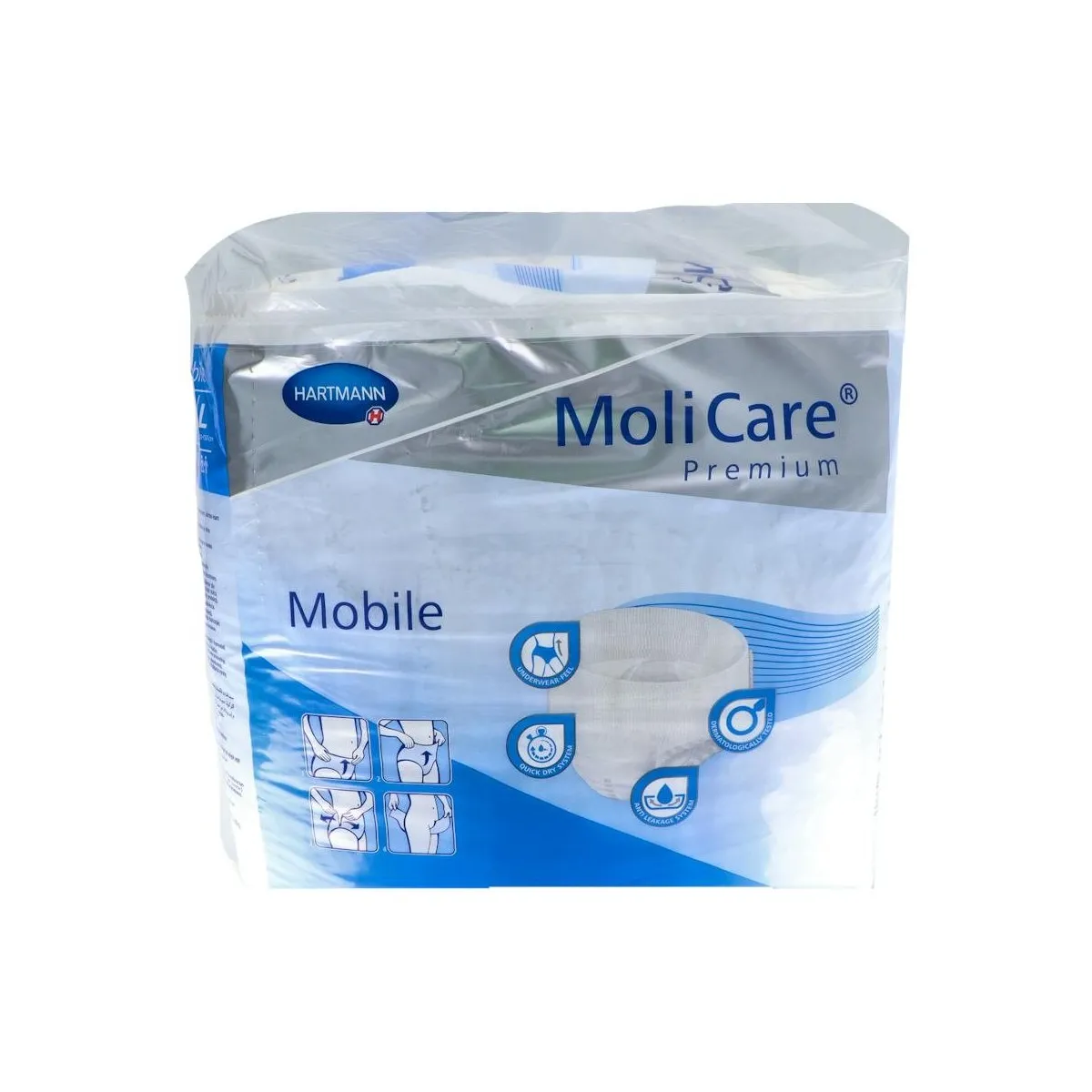 Pañal Inco Molicare Mobile Larg 14