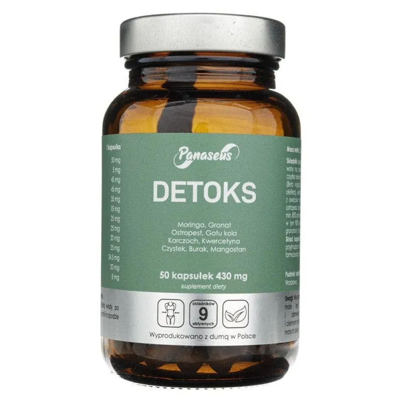 Panaseus Detox 440 mg - 50 Cápsulas