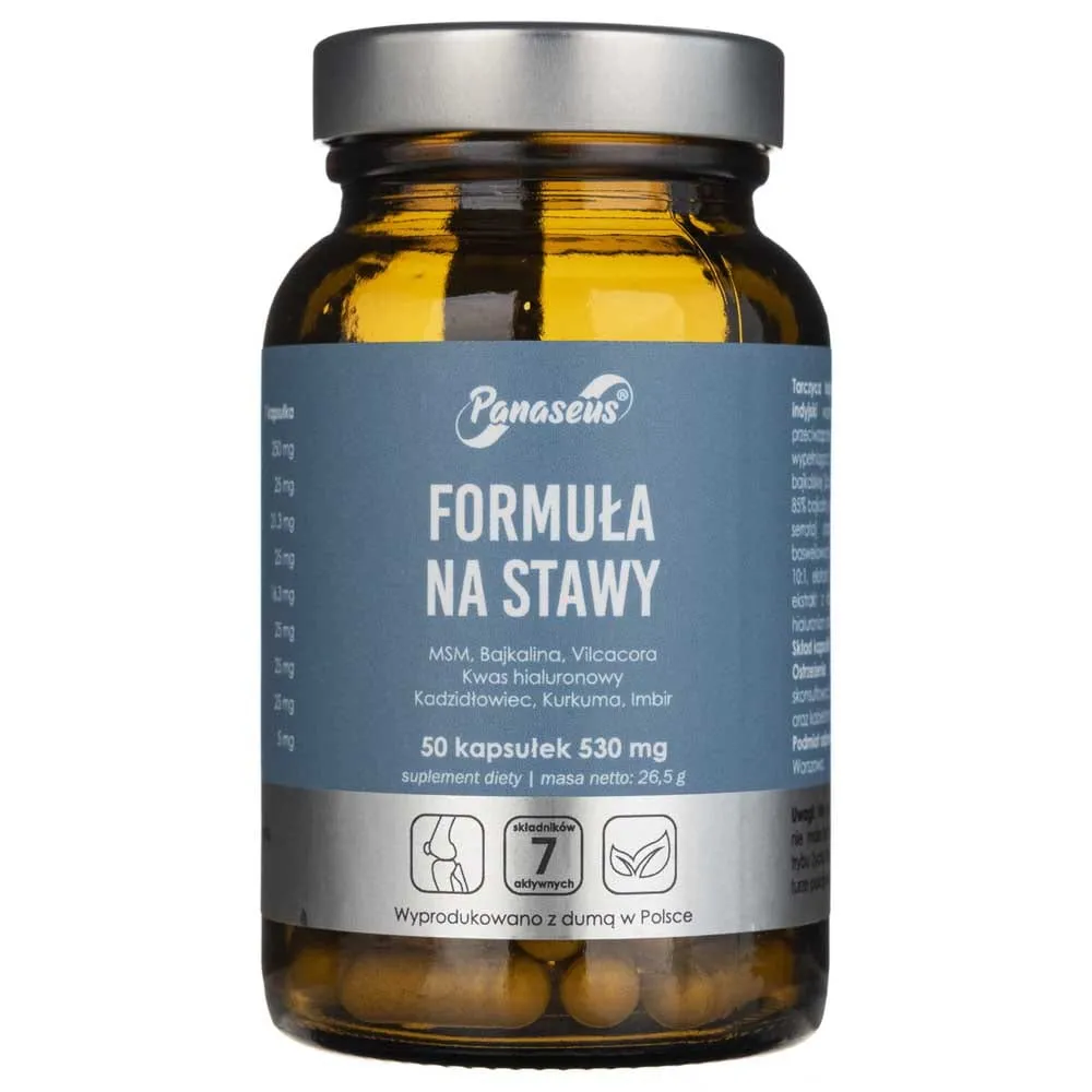Panaseus Fórmula para las Articulaciones 530 mg - 50 Cápsulas