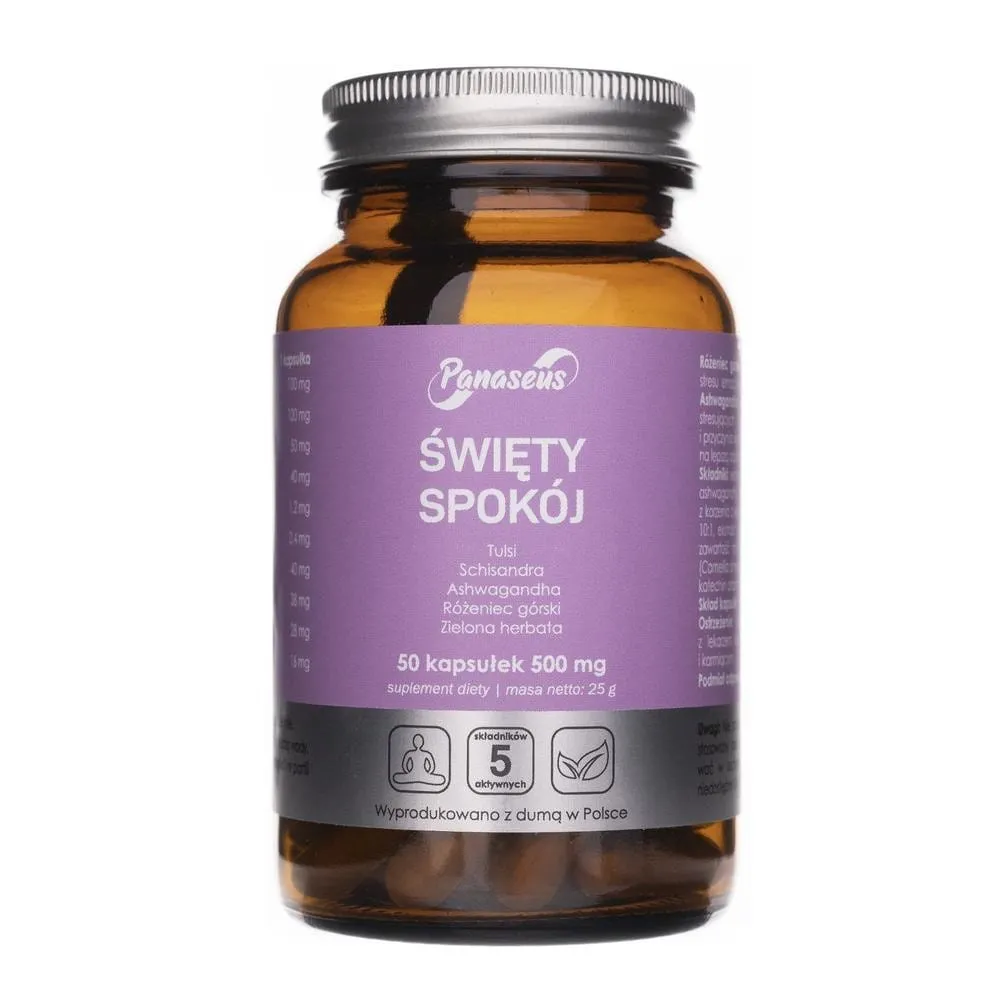 Panaseus Paz Sagrada - 50 Cápsulas