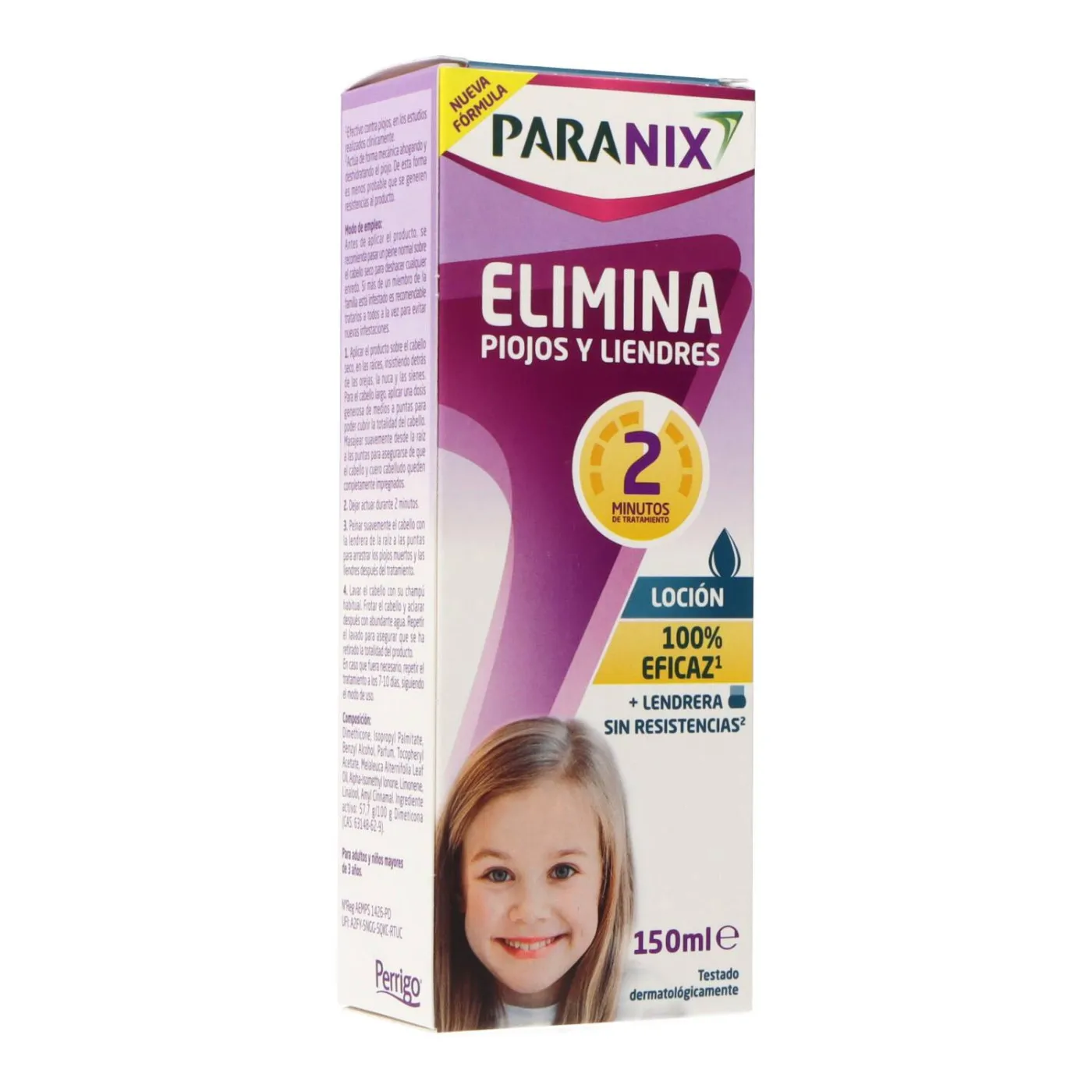 Paranix Elimina Piojos Y Liendres Locion 150 ml
