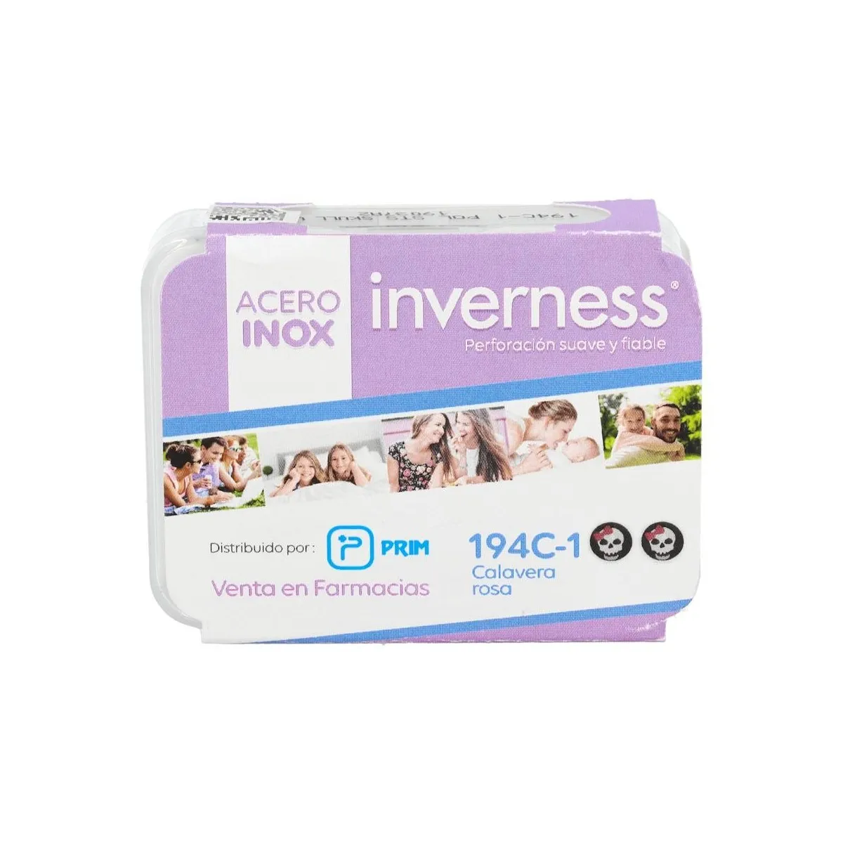 Pendiente Prim Inv 194c-1 Ace-Pink Calav 2 U