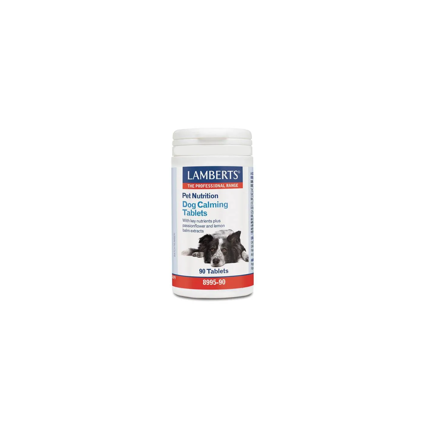 Pet Nutrition Calming 90 Comps Lamberts