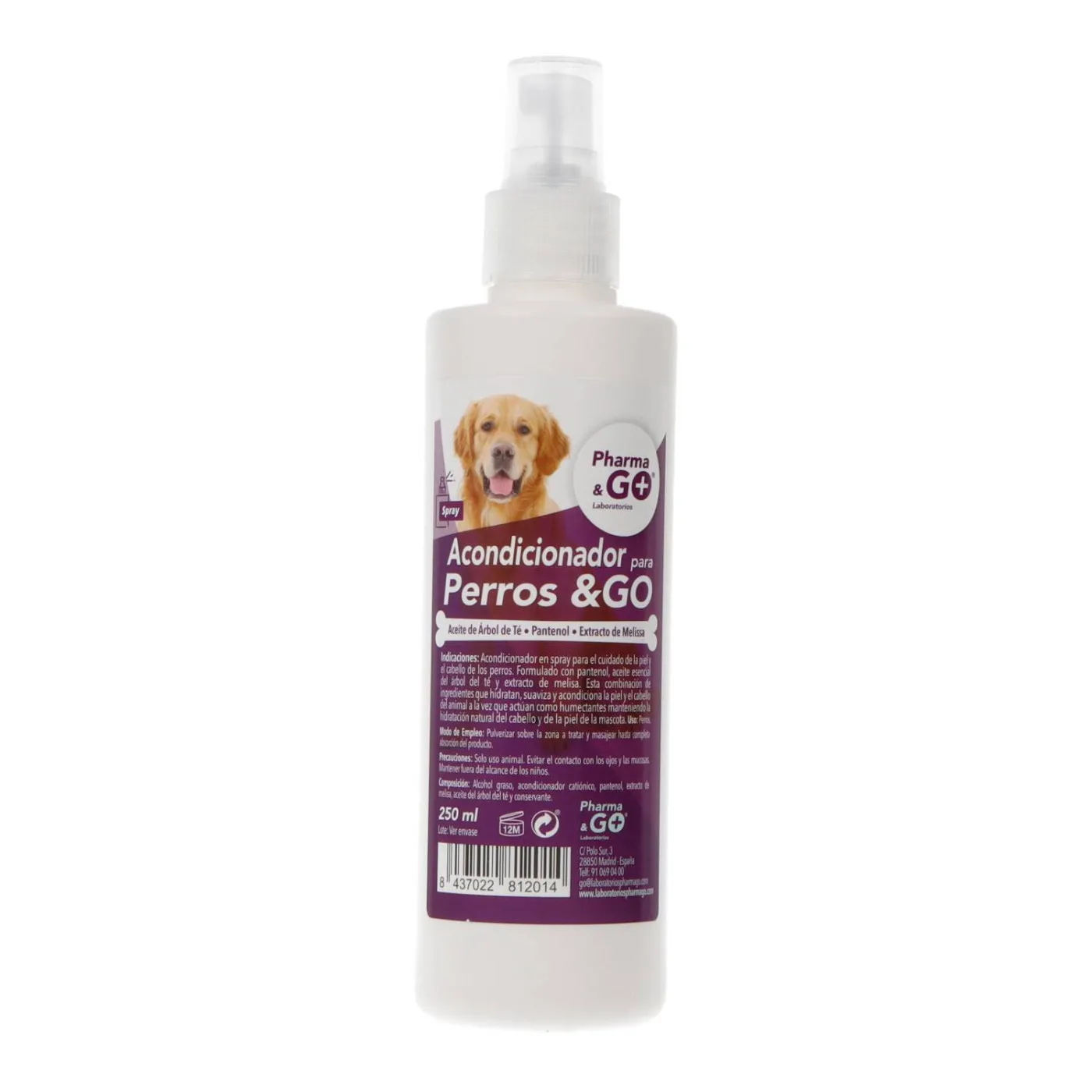 Pharmago Acondicionador Para Perros 250 ml Spra