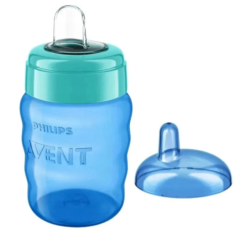 Philips Avent Taza con boquilla, Azul - 260 ml