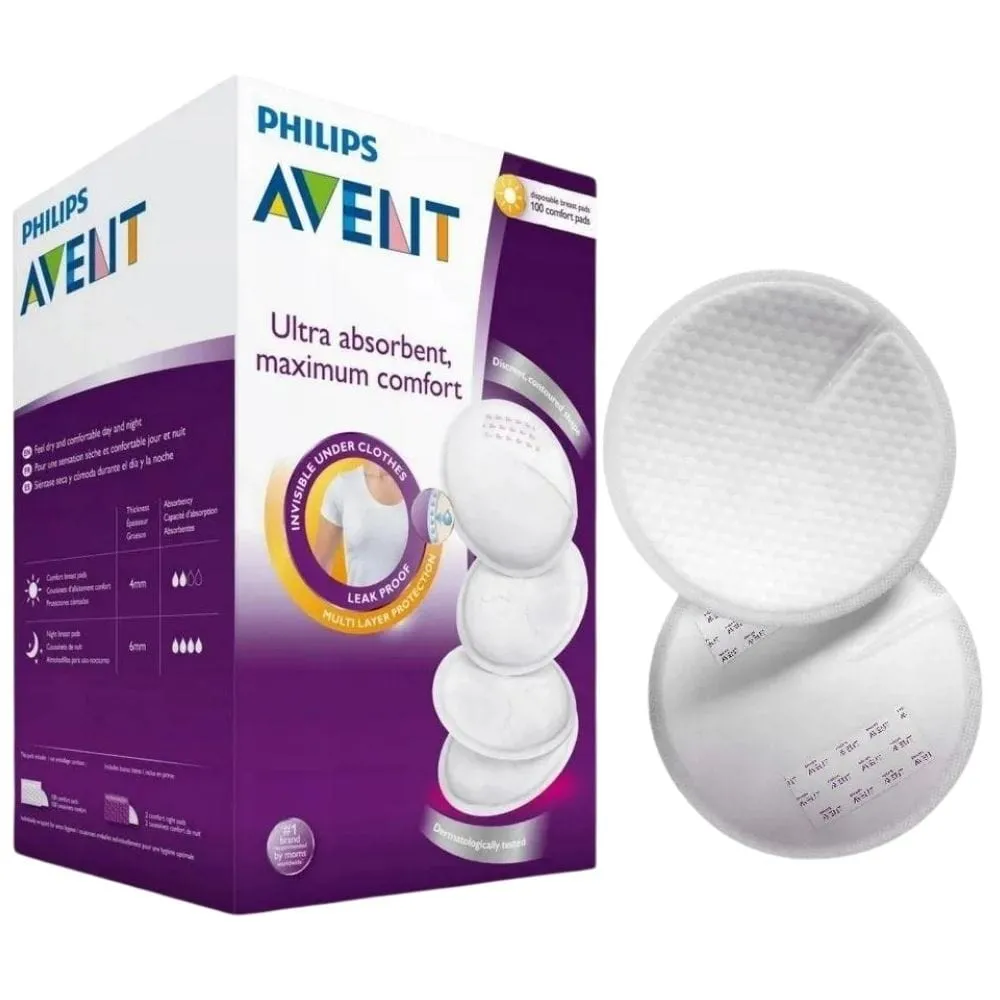 Philips Avent Discos absorbentes desechables - 100 unidades