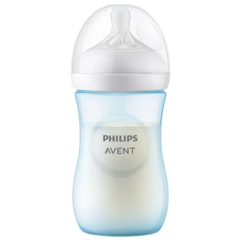 Philips Avent Biberón Natural, Azul - 260 ml
