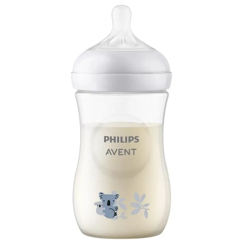 Philips Avent Biberón Responsive Natural, Koala - 260 ml