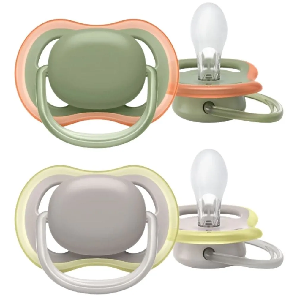 Philips Avent Ultra Air Chupete,6-18 Meses - 2 Piezas