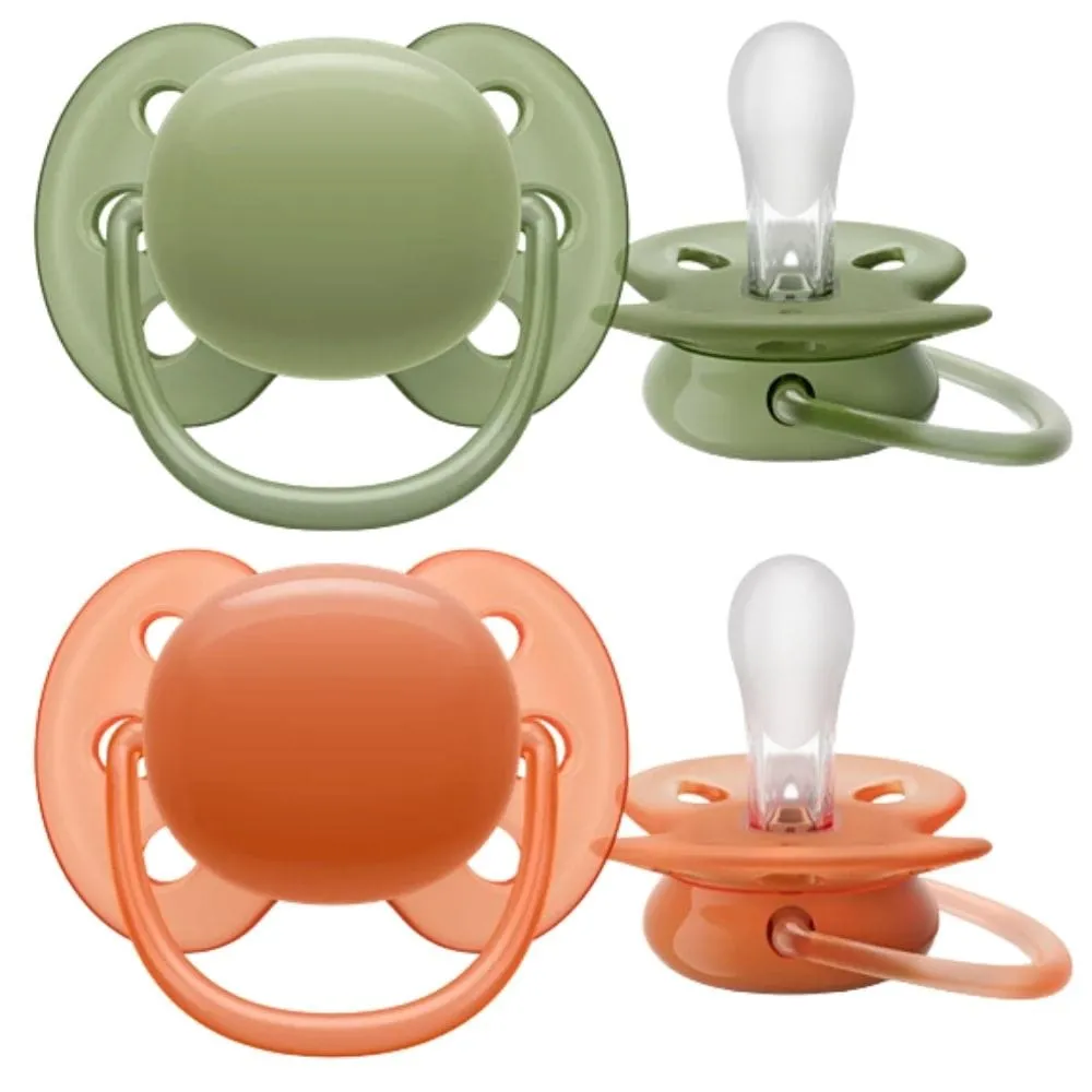 Philips Avent Chupete Ultra Suave, Muy Firme,18+ Meses - 2 Piezas