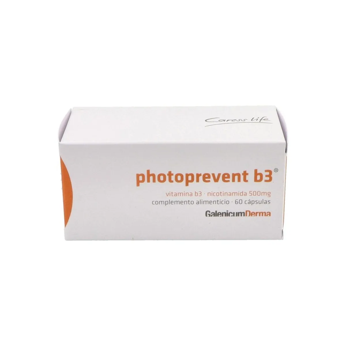 Photoprevent b3 Nicitinamida 500 Mg 60 Caps Vegetales