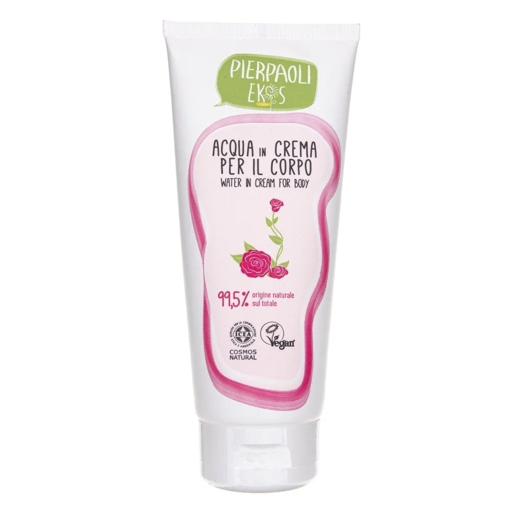 Pierpaoli Ekos Crema Hidratante con Agua de Rosas - 200 ml