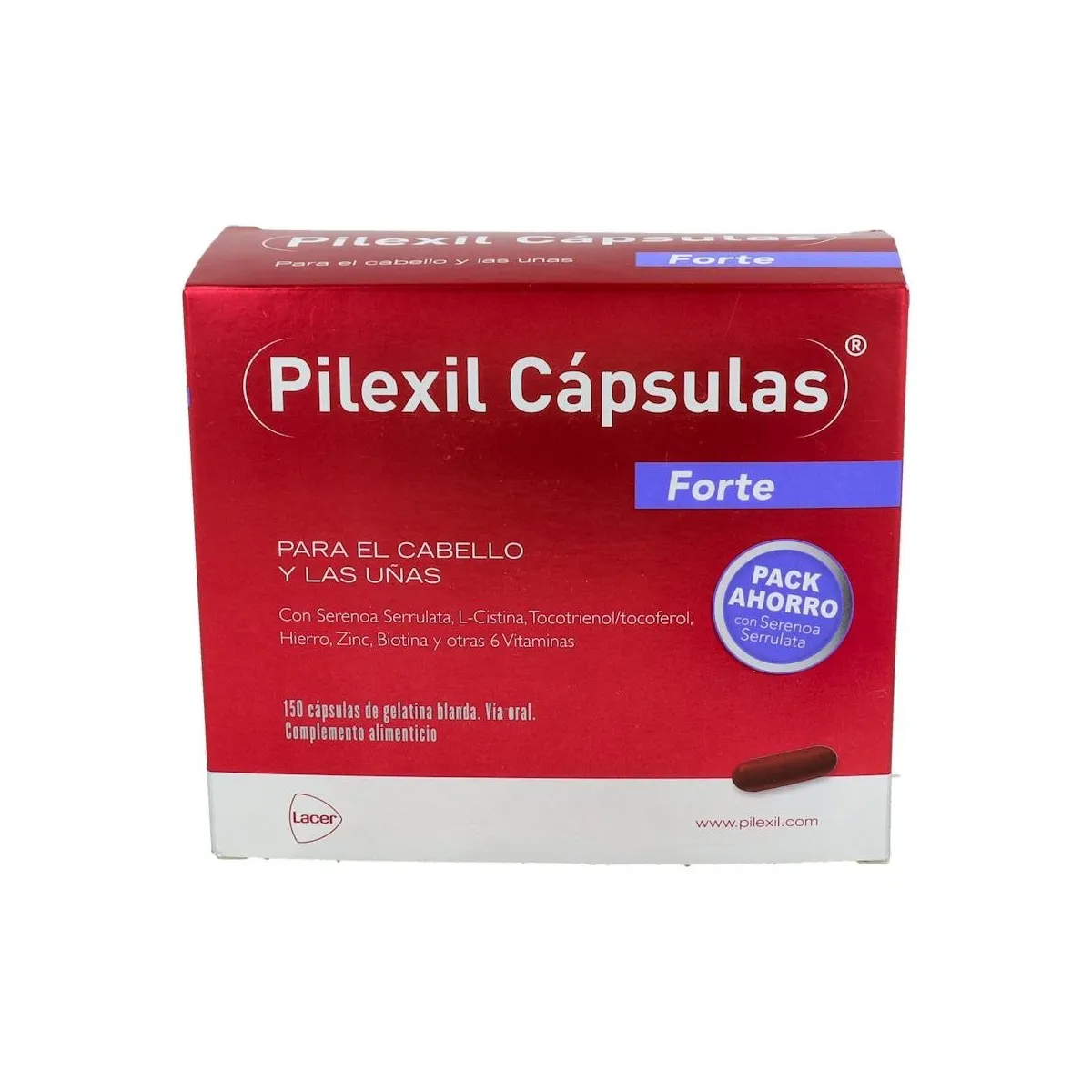 Pilexil Capsulas Forte 150 Capsulas