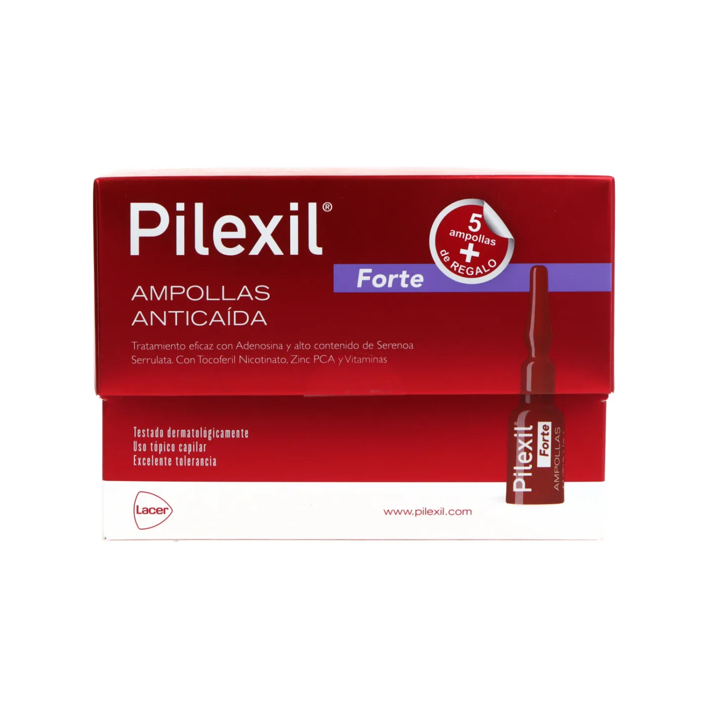 Pilexil Forte 15 Ampollas De 5ml