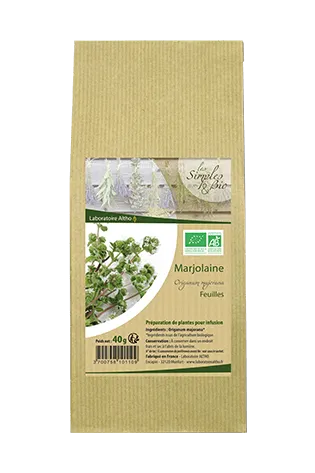 Hoja de Mejorana Orgánica -40g-Altho