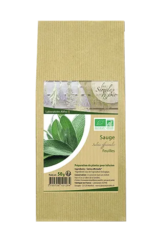 Hojas de Salvia Orgánica - 40g-Altho