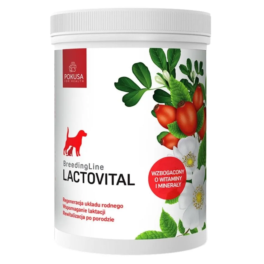 Pokusa BreedingLine LactoVital Suplemento natural de apoyo a la lactancia para perros - 500 g