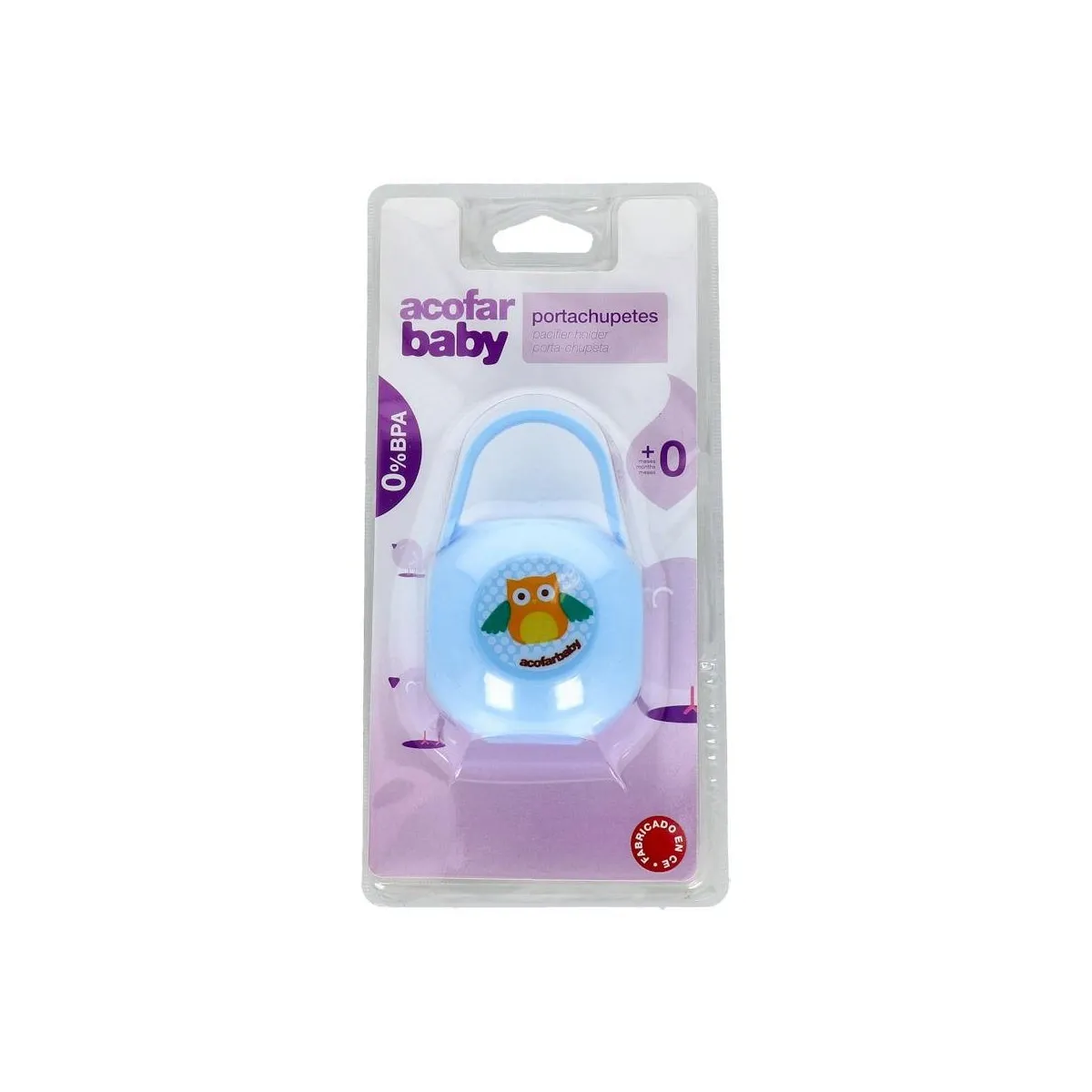 Portachupetes Acobaby Surtidos