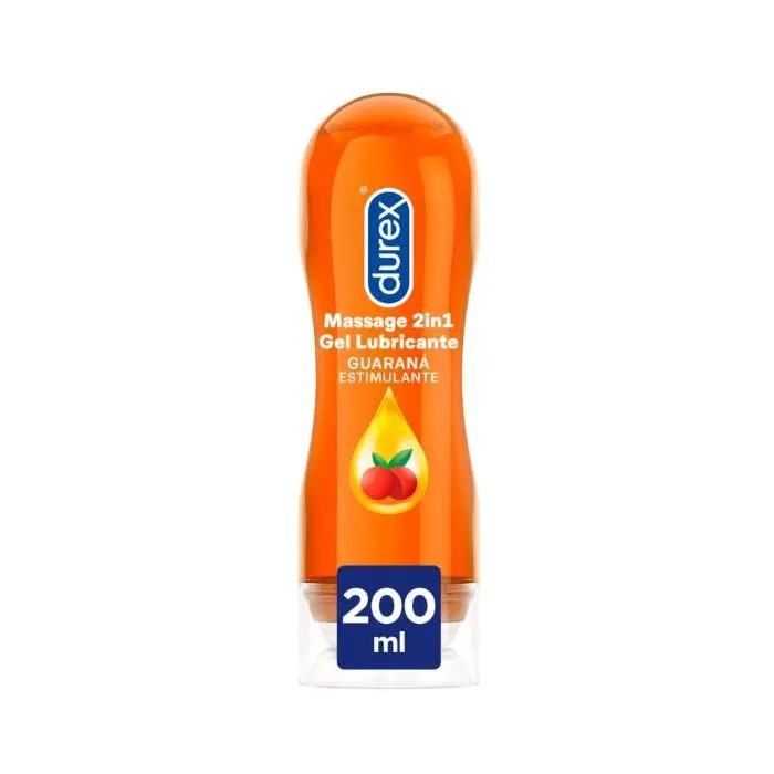 Gel Lubricante y Estimulante Play Massage 2en1 200 ml - Durex
