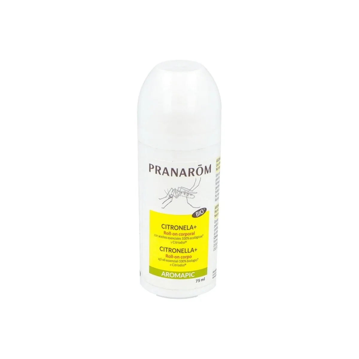 Pranarom Aromapic Roll On Citronela Plus Leche Corp Bio Eco 75 Ml 30m+