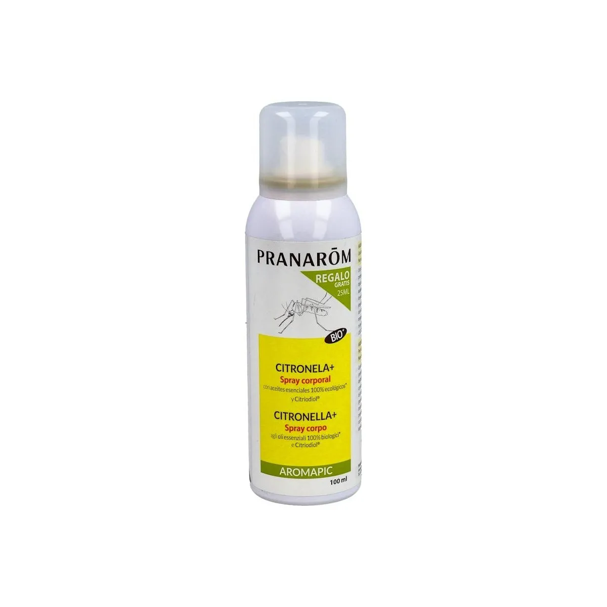 Pranarom Aromapic Spray Cuerpo Citronela Bio 75 + 25 Ml Gratis