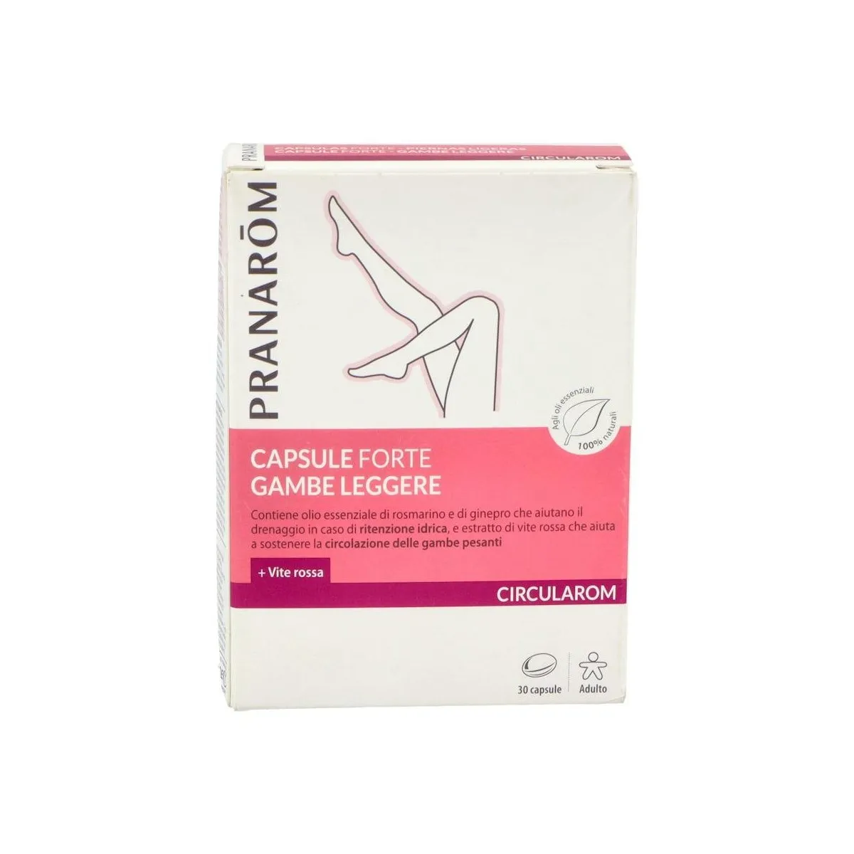 Pranarom Circularom Caps Forte Piernas Lig 30 Caps