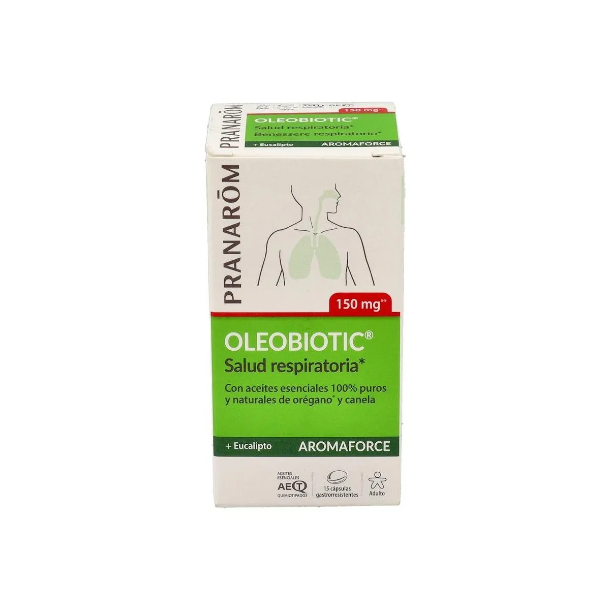 Pranarom Aromaforce Oleobiotic 15 Capsulas