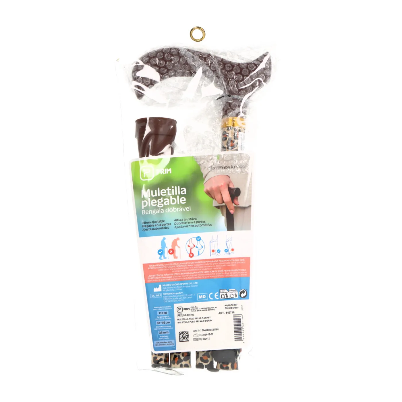 Prim Muletilla Plegable Selva Gb-838-o2