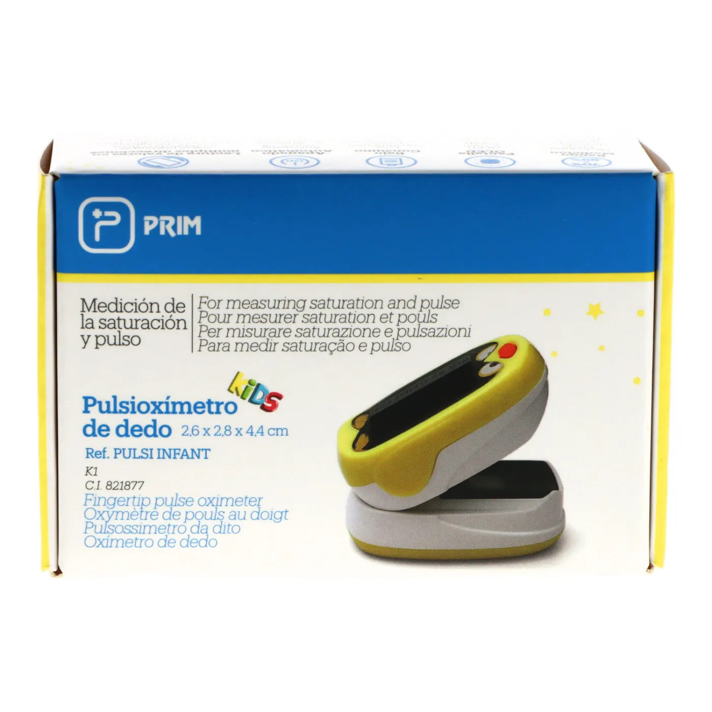 Prim Pulsioximetro Dedo Infantil