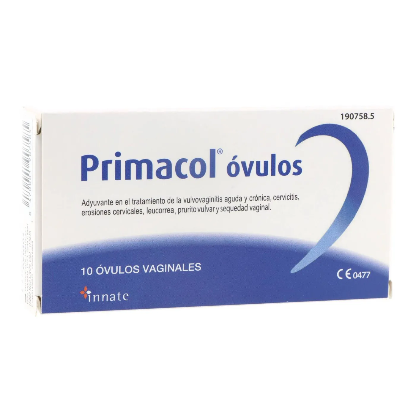 Primacol Ovulos 10 Uds